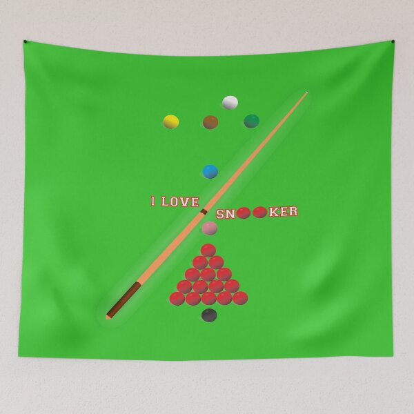 Item preview, Love Snooker design showing the balls on a snooker table lighter designed and sold by ajtechdesigns.
