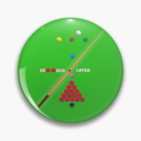 Item preview, Snooker Lover design showing the balls on a snooker table lighter designed and sold by ajtechdesigns.