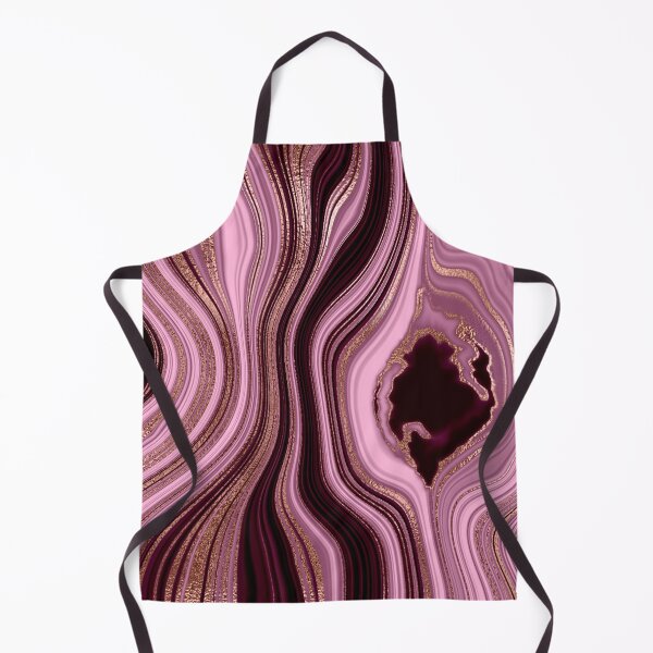 Item preview, Pink & Gold Agate Stone designed and sold by ReesDesigns.