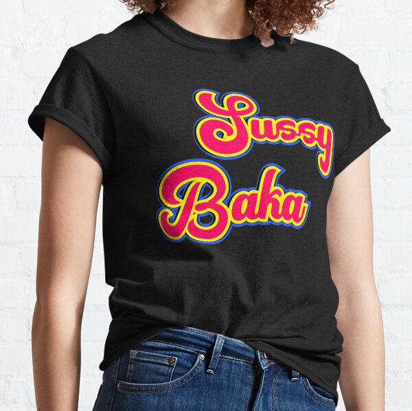 SUSSY BAKA Among Us Funny Pop Culture Gamer T-shirt