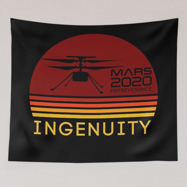Item preview, Mars 2020 Perseverance Ingenuity Helicopter Mission Vintage Distressed designed and sold by Anti-MAGA Merch.