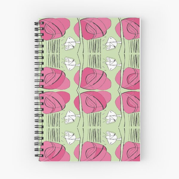 Item preview, Charles Rennie Mackintosh rose, pink, green, white designed and sold by Vivanne-art.