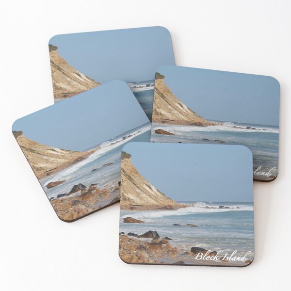 Item preview, Block Island BI Bluffs Postcard designed and sold by AnimalCreations.