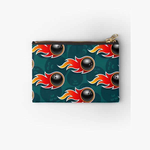 Item preview, Bowling Ball Balls Ten Pin 10 Pin Flaming Fire Falling Hot Rod Flames designed and sold by Draculaura2009.