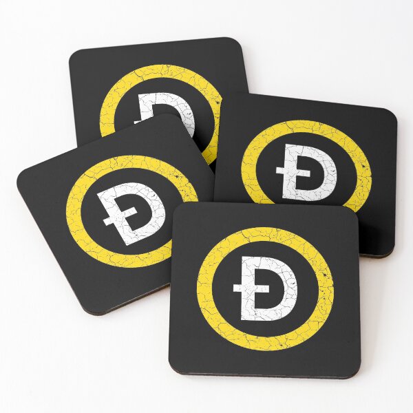 Item preview, Vintage Doge Dogecoin Distressed Logo designed and sold by ubantee.