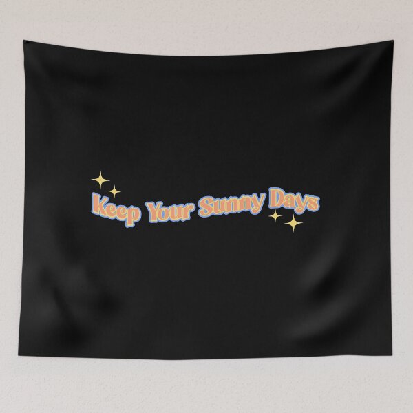 Item preview, Black Aesthetic Typography Stars keep your sunny days designed and sold by cimong.