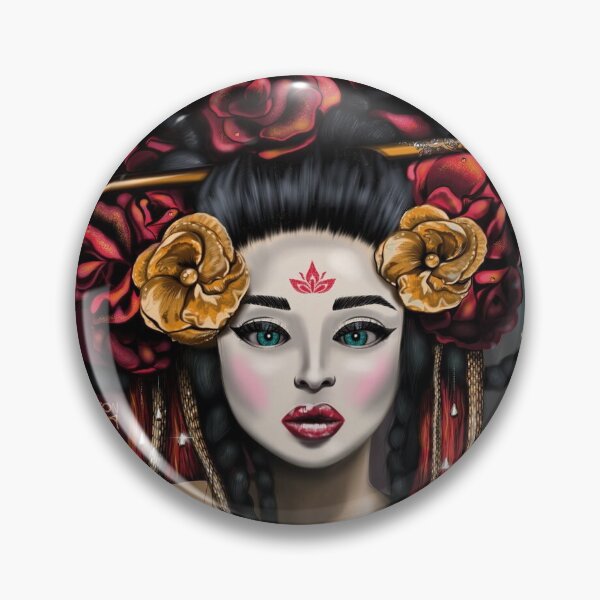 Item preview, beautiful oriental girl designed and sold by Kaensita.