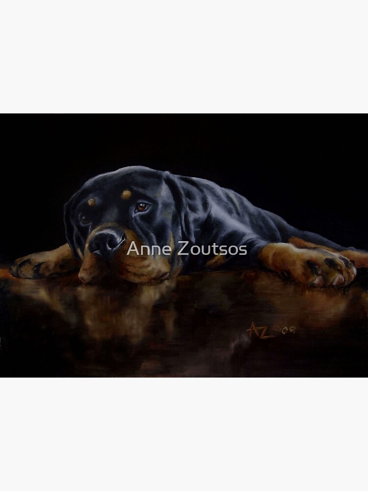 Reflections (Rottweiler) by AnneZ