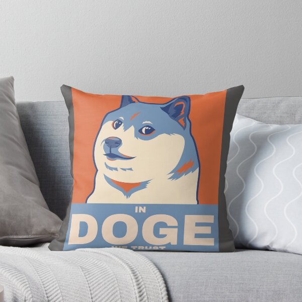 Item preview, In Doge We Trust Political Poster Dog designed and sold by LoveofDog.
