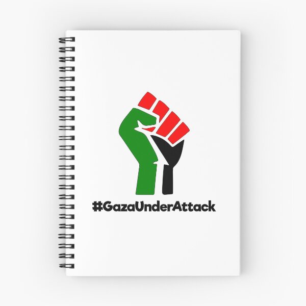 Item preview, GAZA UNDER ATTACK, FREE PALESTINE, FREE GAZA PALESTINE FLAG ARABIC designed and sold by AissameBou.