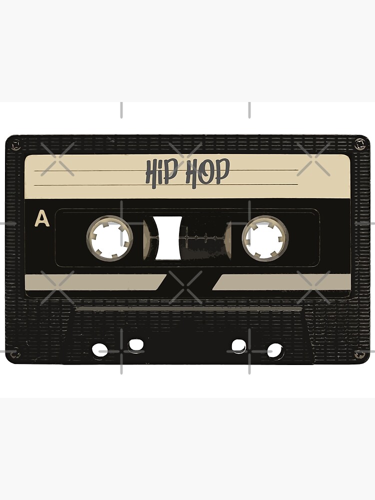 Old School Hip Hop 90s Rap Cassette Tape Hip Hop Art Board Print for Sale  by CreaTeePH