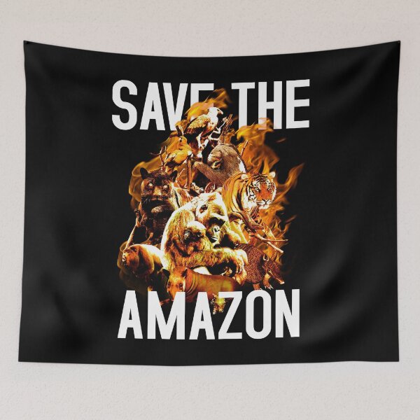 Item preview, Save The Amazon designed and sold by PapaBujuGaming.