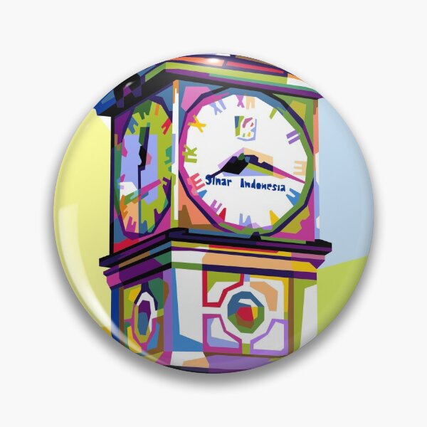 Item preview, CLOCK TOWER BUILDING POP ART designed and sold by fahmipulunqan.