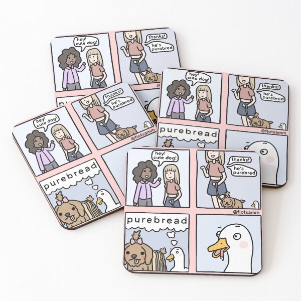Item preview, Duck wants the purebread dog designed and sold by flotsamm.