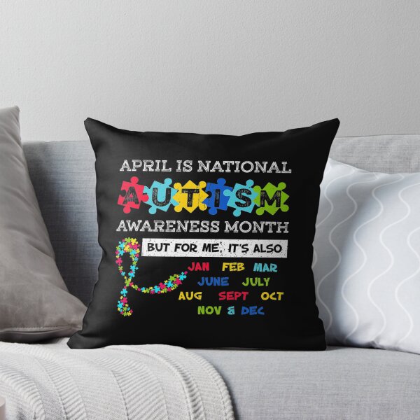 Item preview, April Is National Autism Awareness Month Puzzle Mom designed and sold by JeannetteFlower.