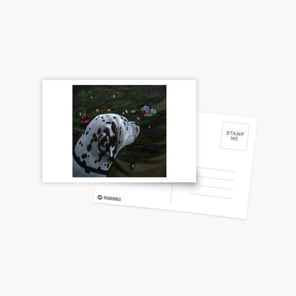 It's Beginning To Look A Lot Like Christmas (Dalmatian) Postcard