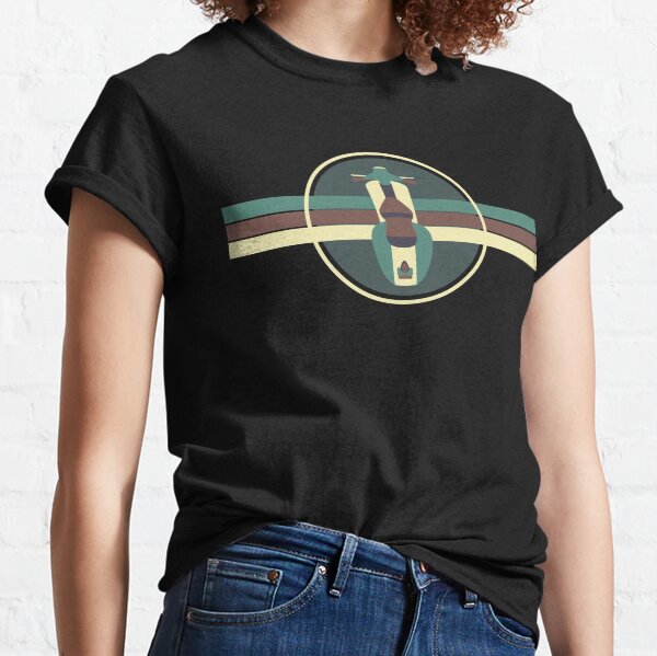 Vespa Retro Logo Classic T-Shirt