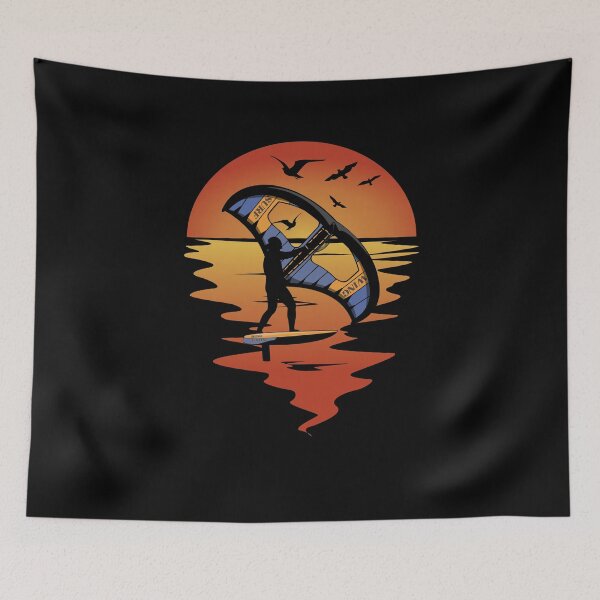 Item preview, Wing Foiling Wing Surf Gift Idea designed and sold by Grimbart.