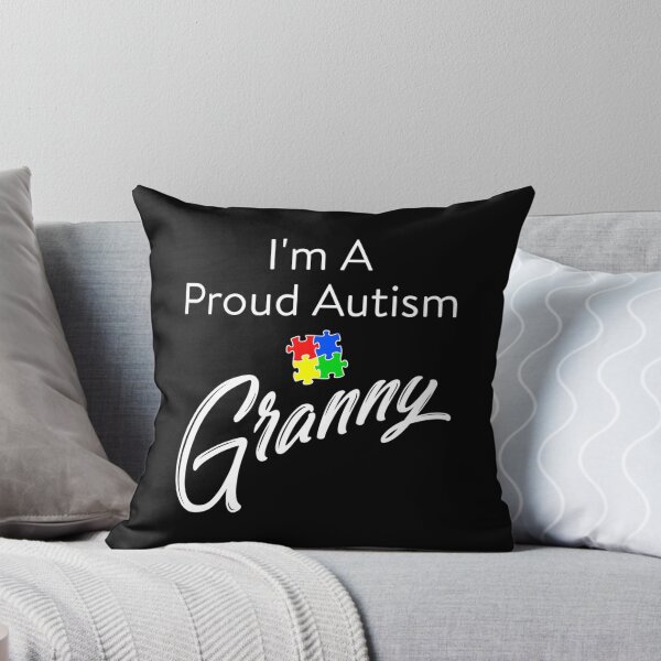 Item preview, Autism Awareness  Im A Proud Autism Granny designed and sold by JeannetteFlower.