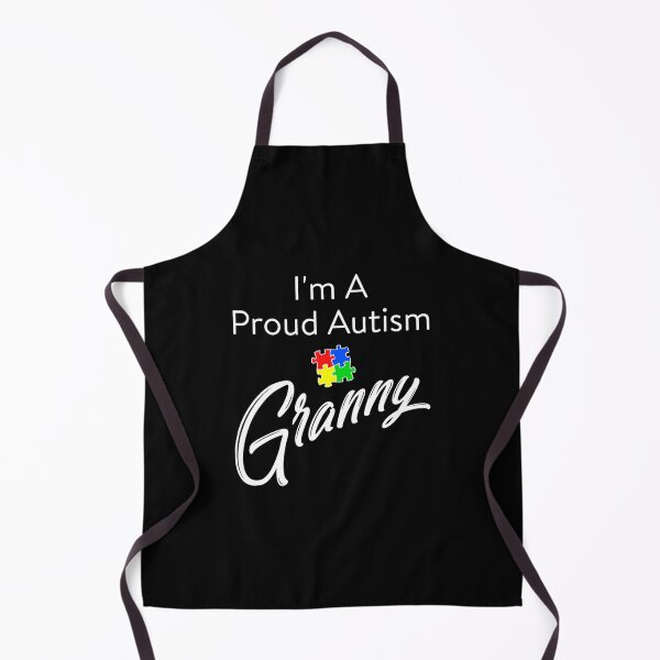 Item preview, Autism Awareness Im A Proud Autism Granny designed and sold by JeannetteFlower.