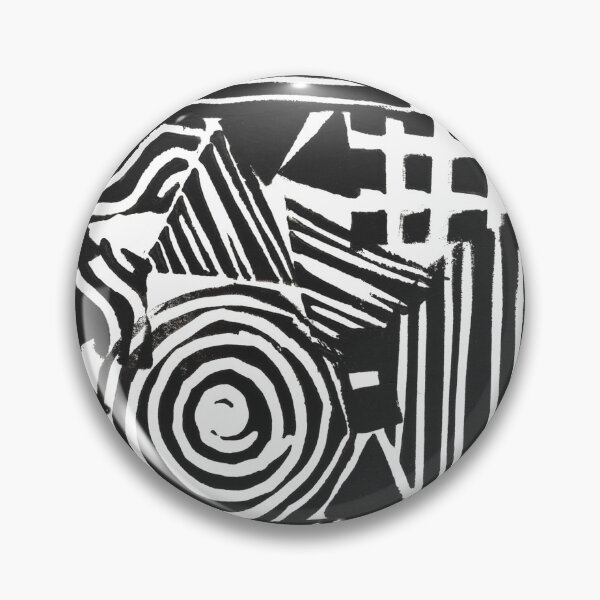 Item preview, Printed Shapes in Black designed and sold by LauraKozdra.