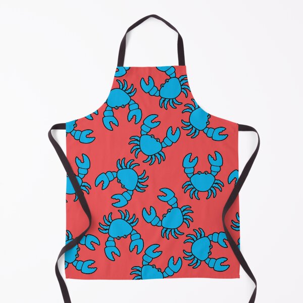 Item preview, Blue Crabs Red Pattern designed and sold by keeleypost.