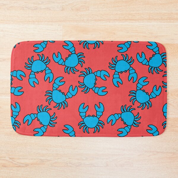 Item preview, Blue Crabs Red Pattern designed and sold by keeleypost.