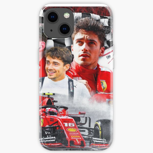 Pilote Charles Leclerc F1 Coque souple iPhone
