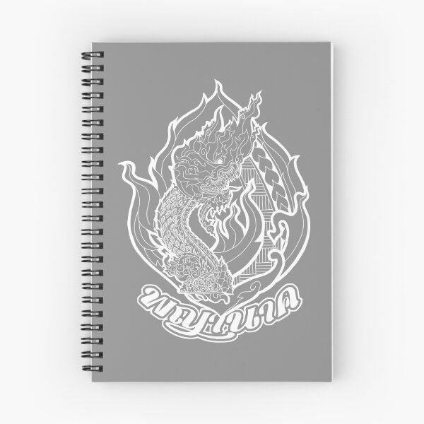 Item preview, Thai Mythical Naga Serpent design designed and sold by tommulliner.
