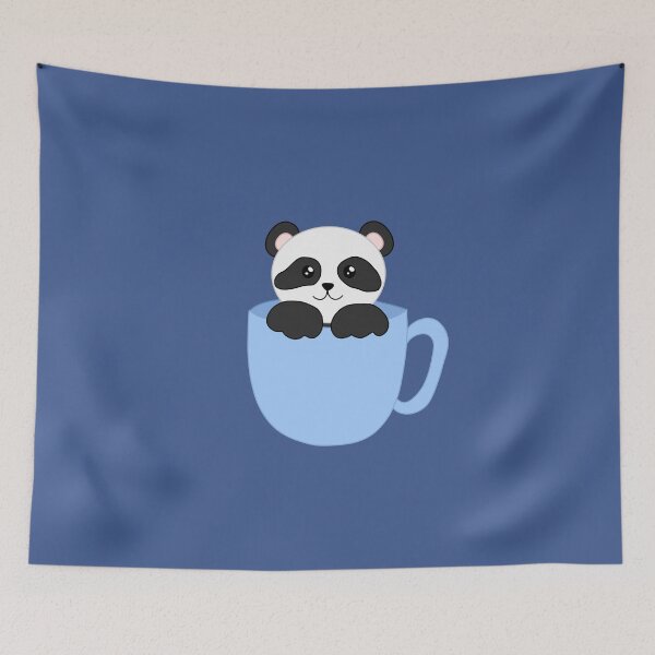 Item preview, Panda in a Cup designed and sold by BubbleDes1gns.