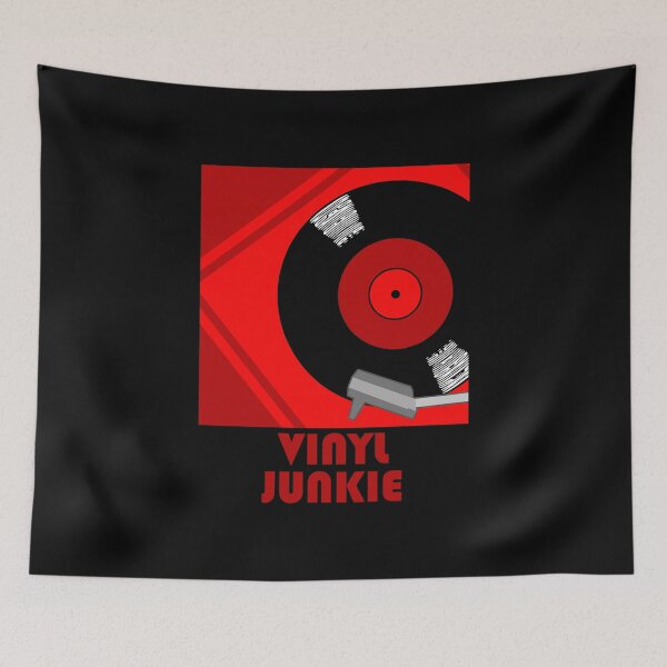 Artikelvorschau, Vinyl Junkie entworfen und verkauft von sirglennbo.