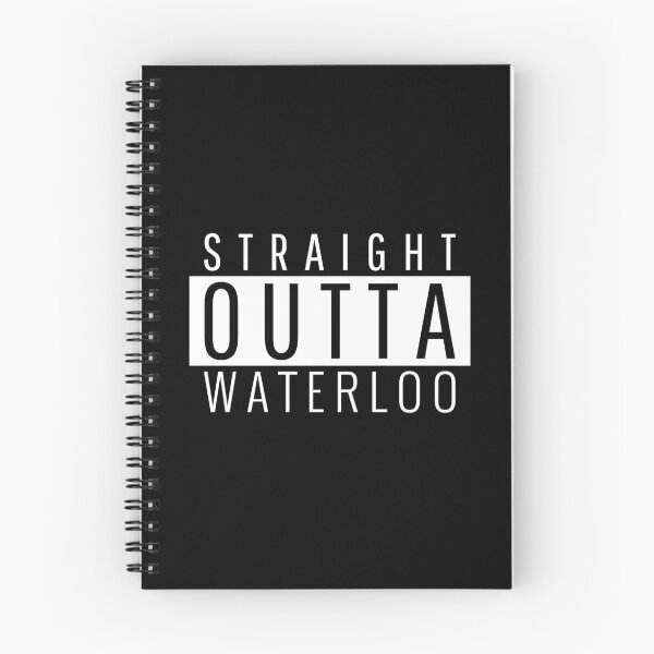 Item preview, Straight Outta Waterloo  designed and sold by Teelogic.