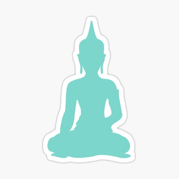 Baby Buddha Zen Meditation Hippie Spiritual Sticker - Psychonautica