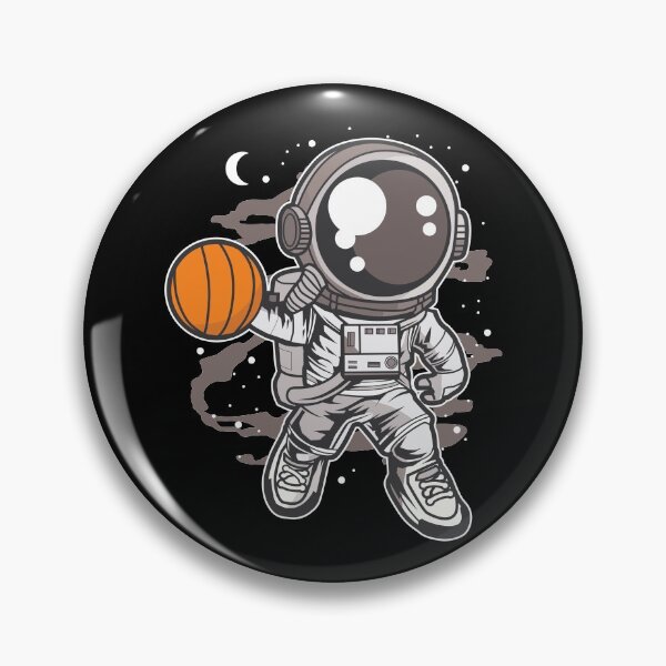 Item preview, Astronaut Basketball - Funny Outer Space Lovers designed and sold by Desteroids.