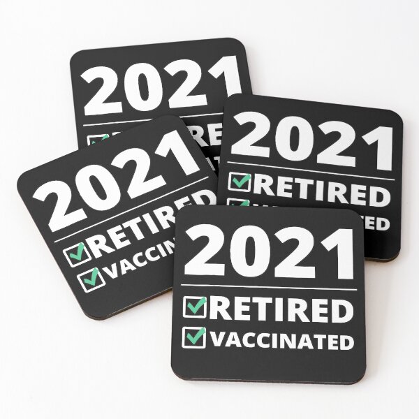 Item preview, I'm Retired and Vaccinated 2021 designed and sold by Imadovic.