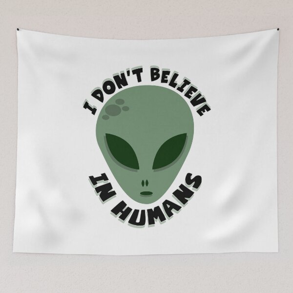 Item preview, Dont Believe in humans designed and sold by BooPooBeeDooArt.