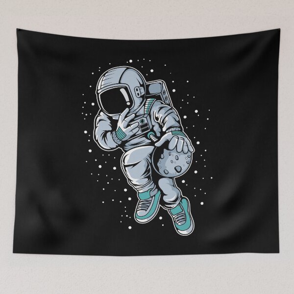 Item preview, Astronaut Basketball - Funny Outer Space Lovers designed and sold by Desteroids.