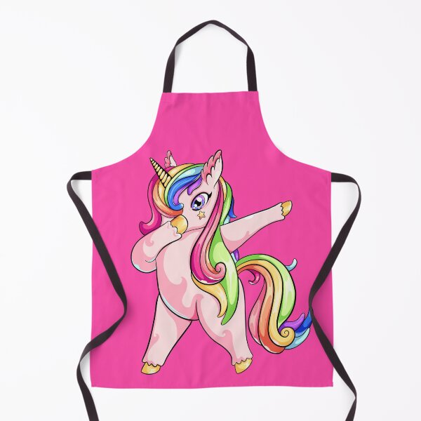 Item preview, Dabbing Unicorn Girl with Rainbow Hair designed and sold by aimed2.
