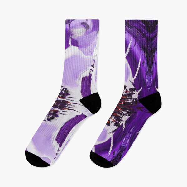 Item preview, Abstract paint structure purple black designed and sold by Patrick Jansen.