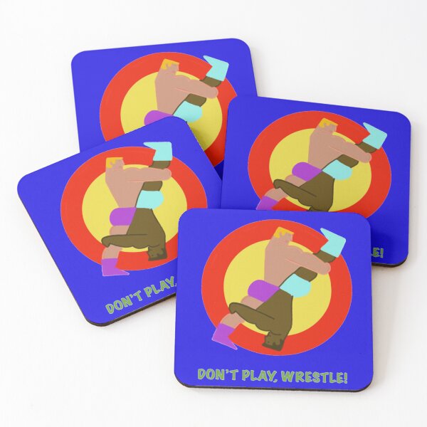 Item preview, Don’t play, wrestle! designed and sold by 3leggeddogg.