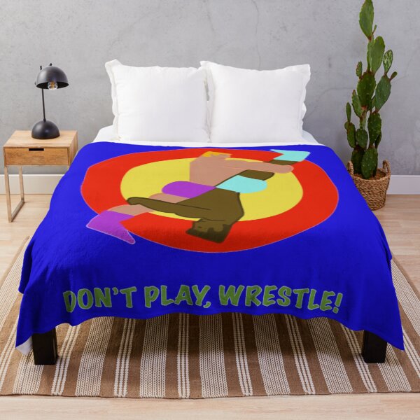 Item preview, Don’t play, wrestle! designed and sold by 3leggeddogg.