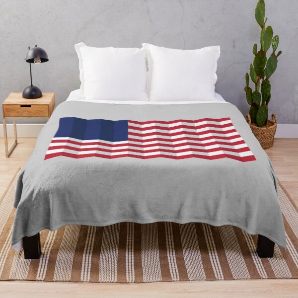 Item preview, The Flag - Geometric (Flag of the United States of America) designed and sold by franklinprintco.