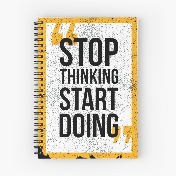 Item preview, Stop Thinking Start Doing designed and sold by Yassine Janane.