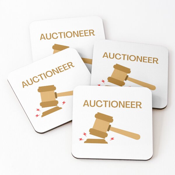 Item preview, Auctioneer Gavel Fun Auction Design designed and sold by luvvvvvit.