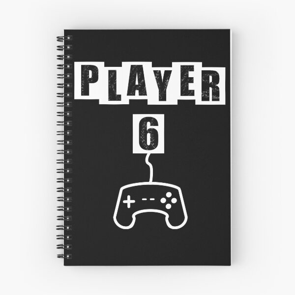 Item preview, Player Six - Black designed and sold by BusyMonkeys.