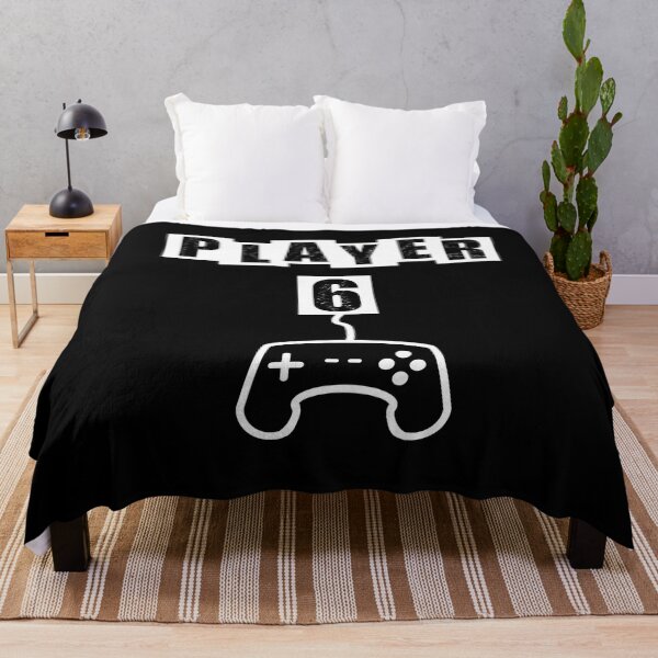 Item preview, Player Six - Black designed and sold by BusyMonkeys.