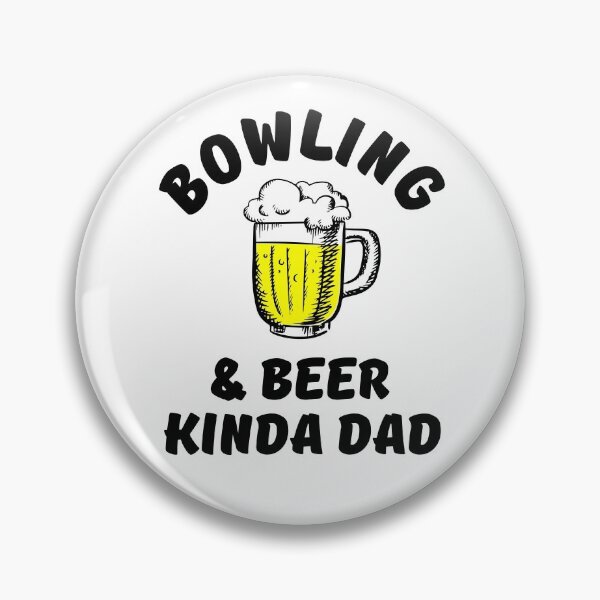 Item preview, Bowling & beer kinda dad designed and sold by TheGreenGoat.