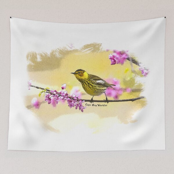 Item preview, Cape May Warbler (Painterly effect) designed and sold by Patty Doublet Photography.