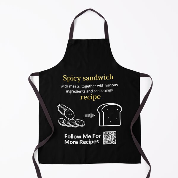 Item preview, Spicy sandwich Recipe | Funny Recipes designed and sold by Jasmin's Fashion World.