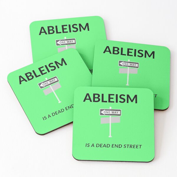 Item preview, Ableism is a Dead End Street designed and sold by headtrackerart.